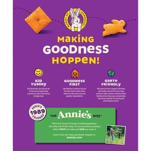 Annie's Cheddar Snack Mix With Assorted Crackers and Pretzels, Made with Real Cheese, 9 oz - Image 3