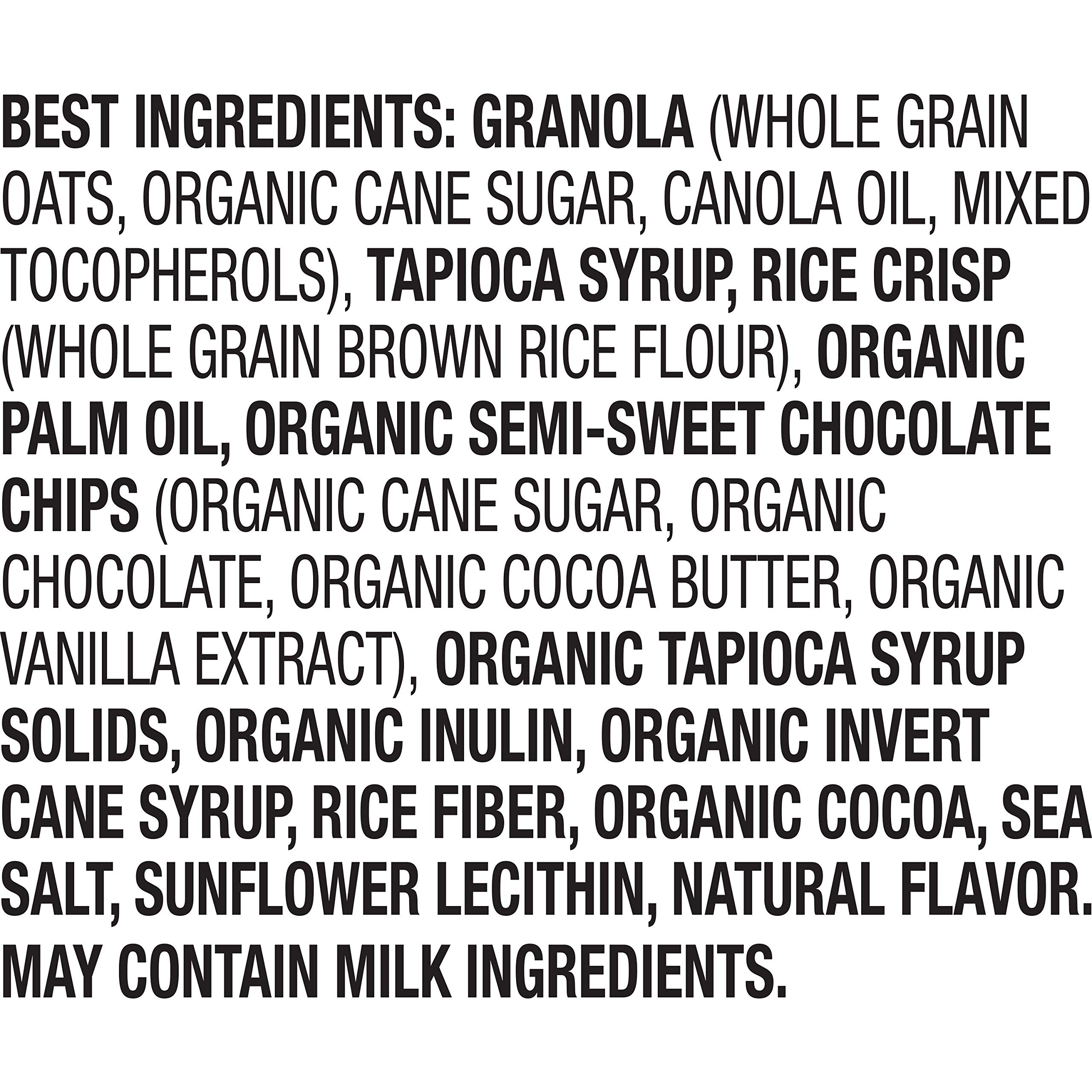 Annie's Gluten Free Chewy Granola Bars, Double Chocolate Chip, 5 Bars, 4.9 oz (Pack of 12) - Image 3