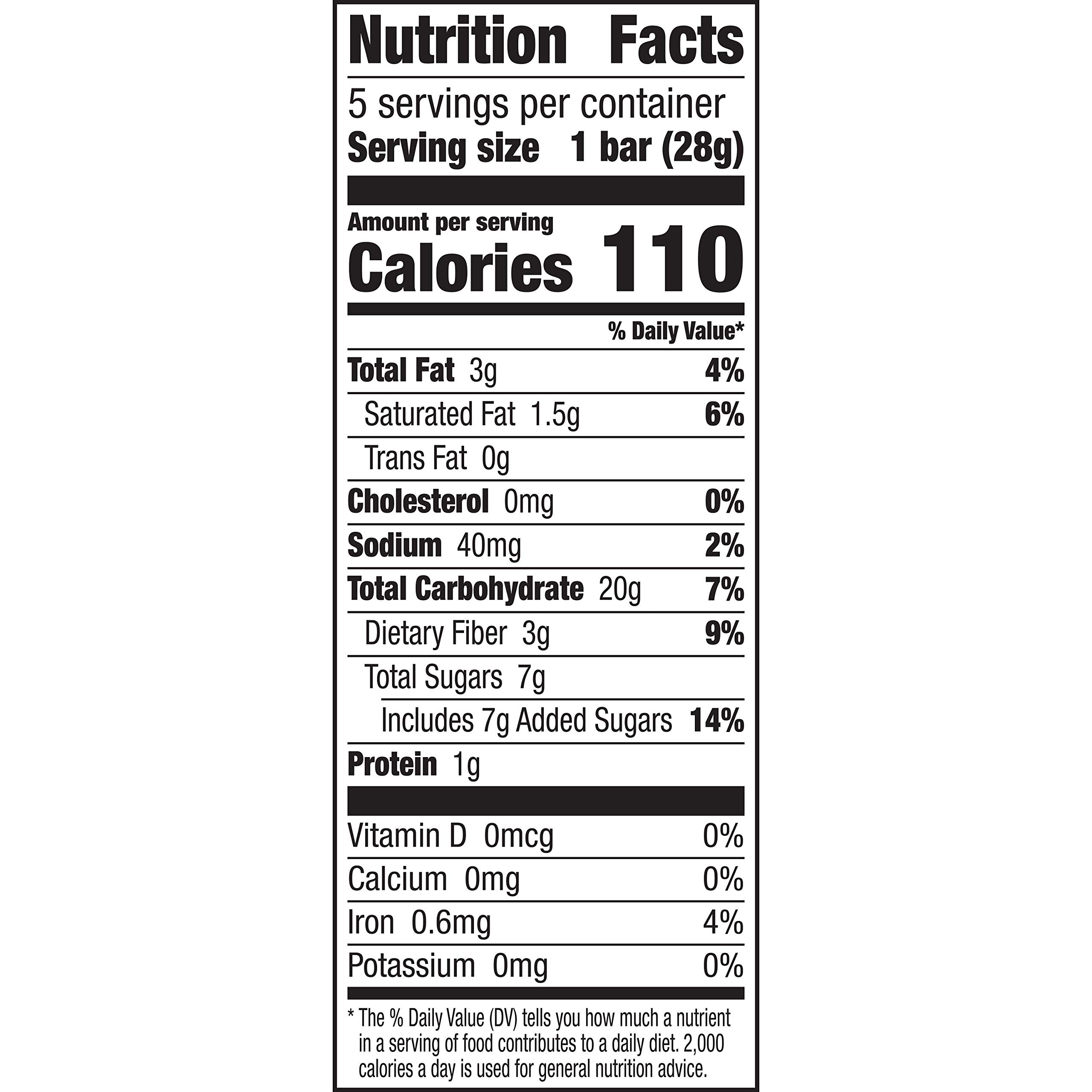 Annie's Gluten Free Chewy Granola Bars, Double Chocolate Chip, 5 Bars, 4.9 oz (Pack of 12) - Image 9