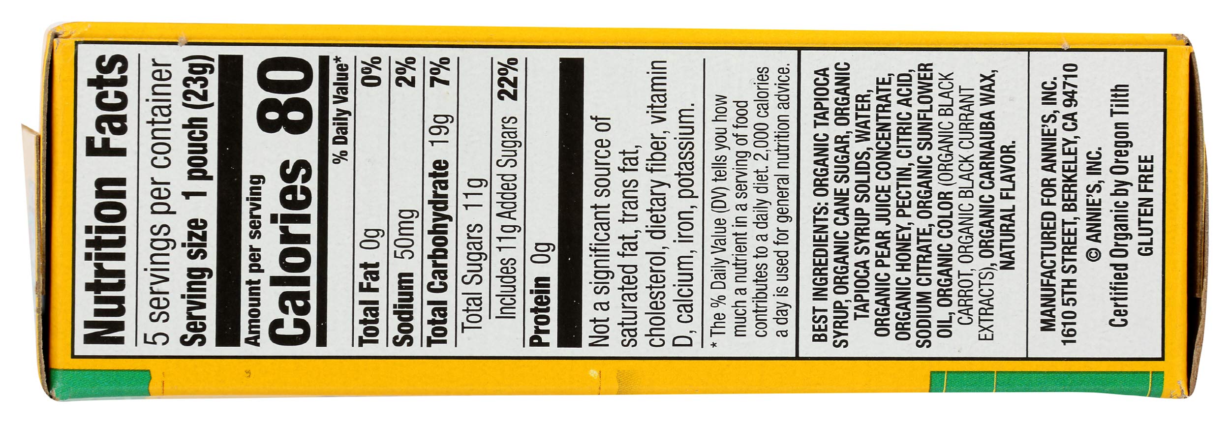 Annie's Homegrown Homegrown Bees Bugs, & Butterflies Fruit Snacks, 4 oz - Image 9