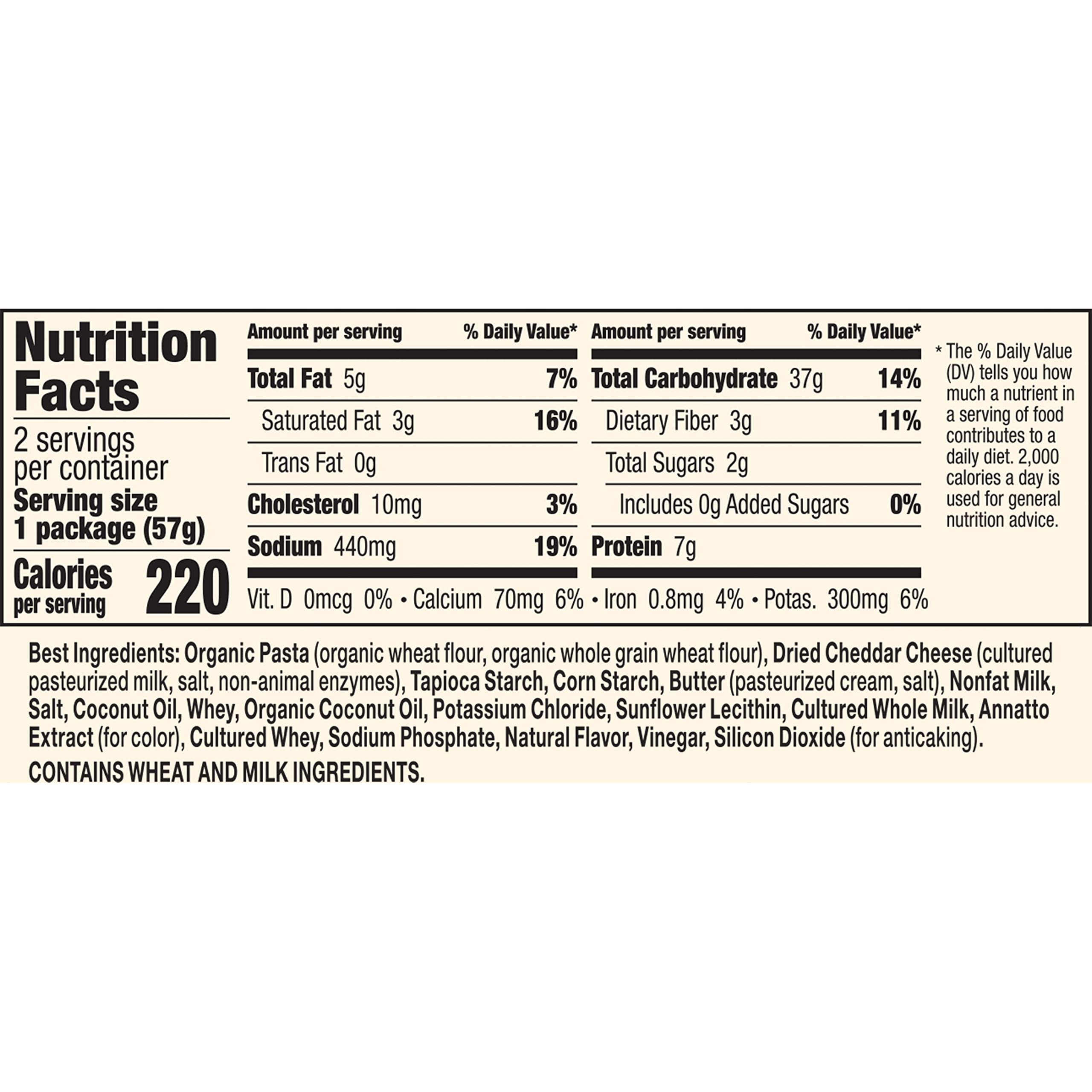 Annie's Macaroni and Cheese, Real Aged Cheddar and Organic Pasta, Microwavable Cups, 2 Ct, 4.02 oz - Image 8