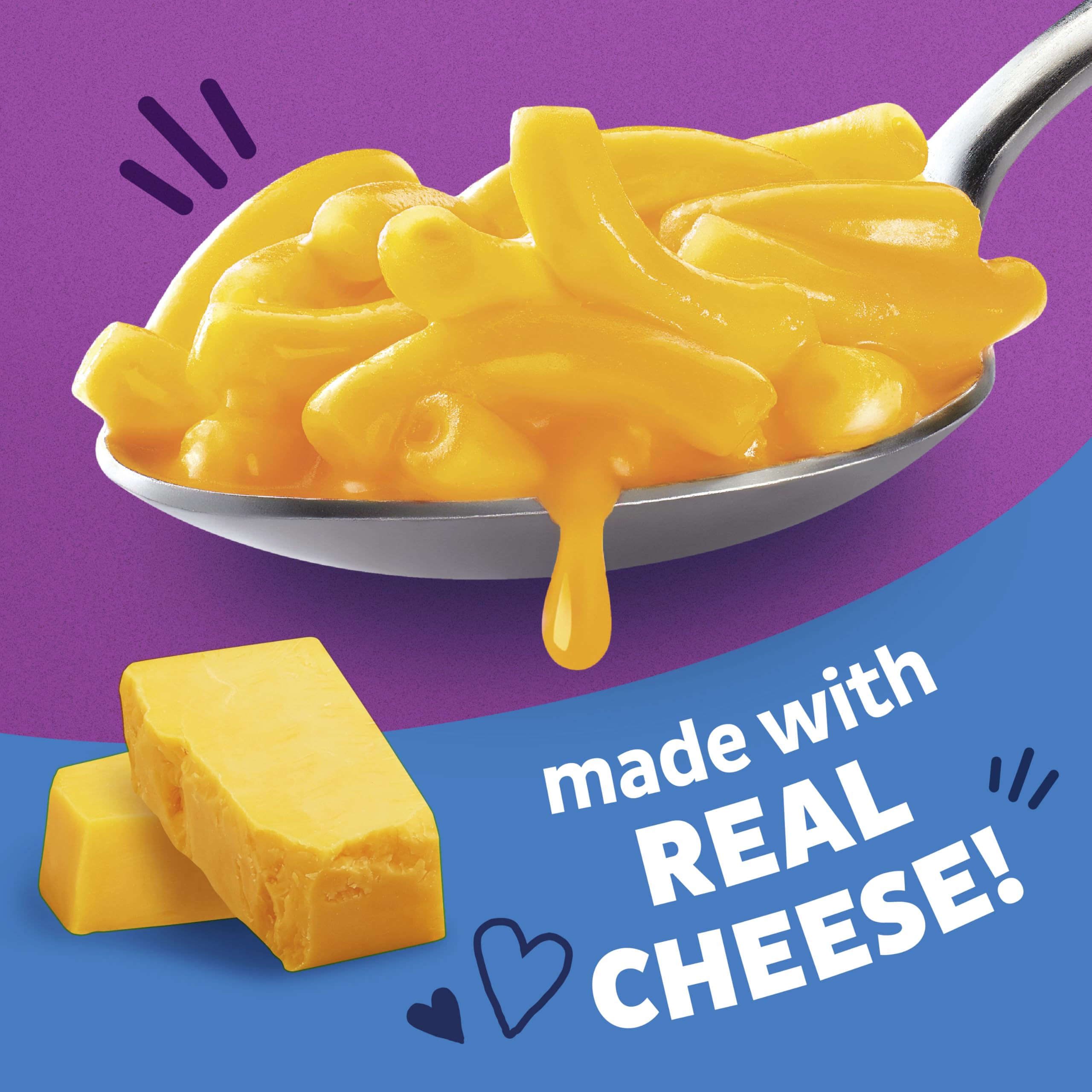 Annie's Macaroni and Classic Cheddar with Organic Pasta, Made with Real Cheese, Dinner Side or Snack, 6 oz (Pack of 12) - Image 3