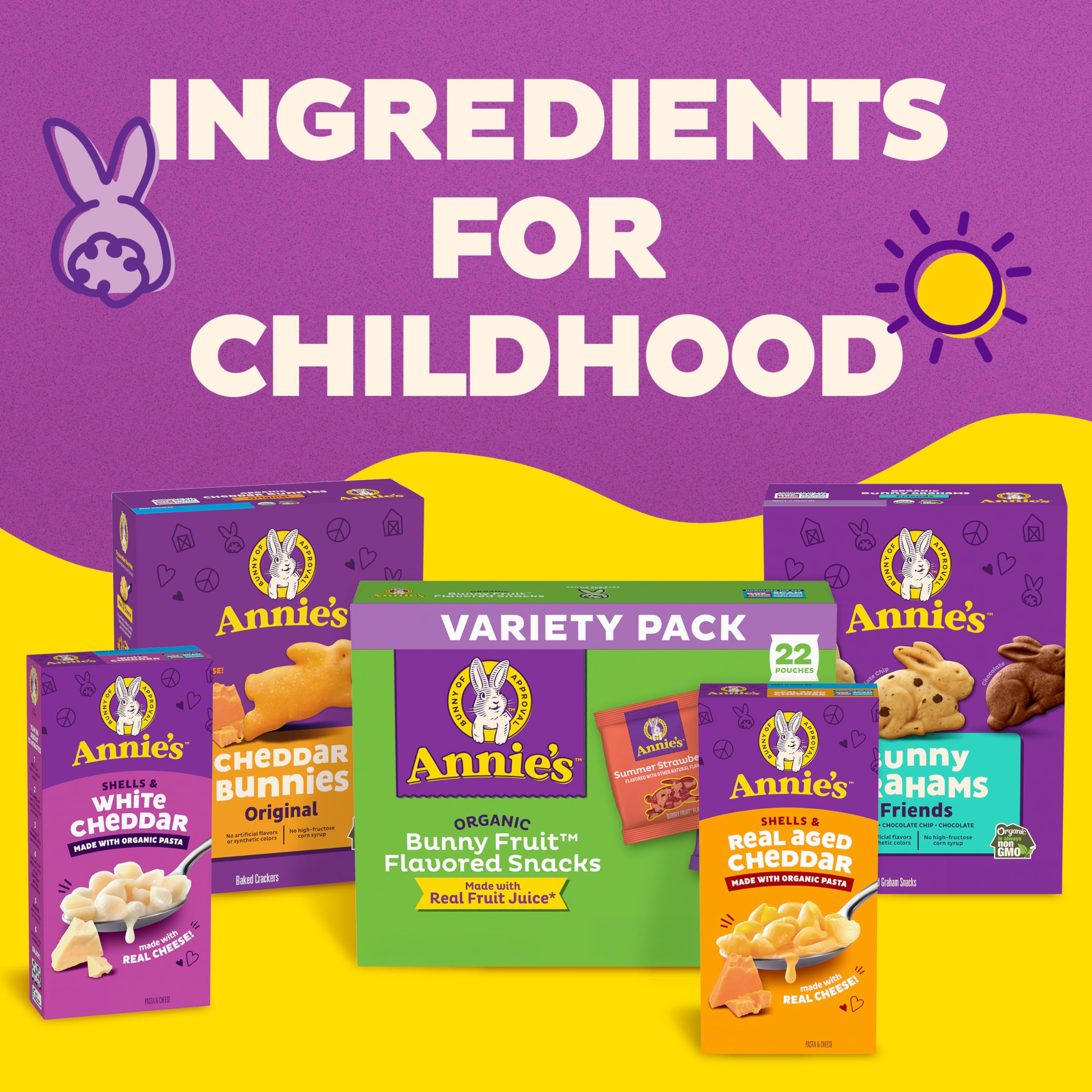 Annie's Organic Cheddar Cheesy Smiles, Baked Corn Puffs, Gluten Free, 4 oz - Image 6