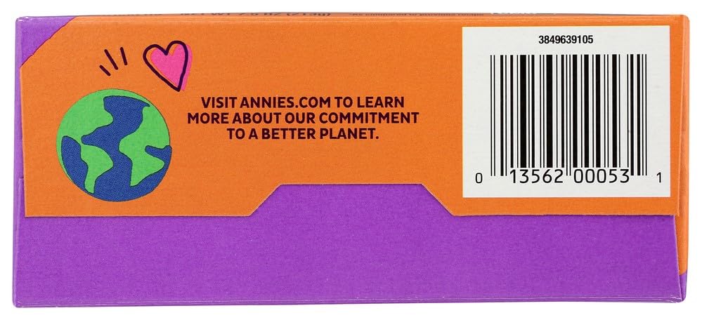 Annie's Organic Cheddar Squares, Baked Cracker Snacks, 7.5 oz - Image 4