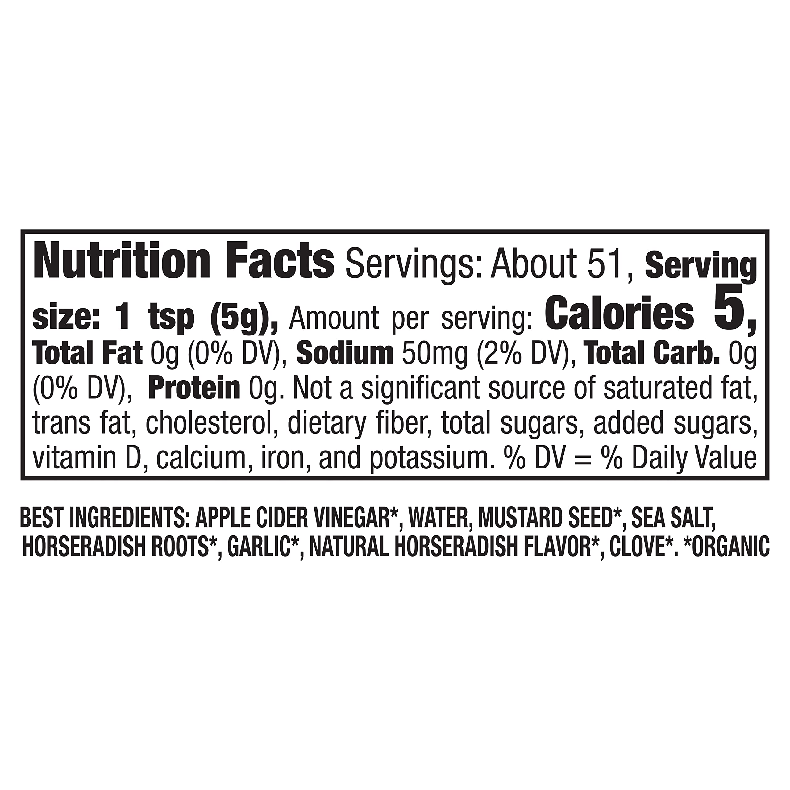 Annie's Organic Horseradish Mustard, Gluten Free, 9 oz - Image 7