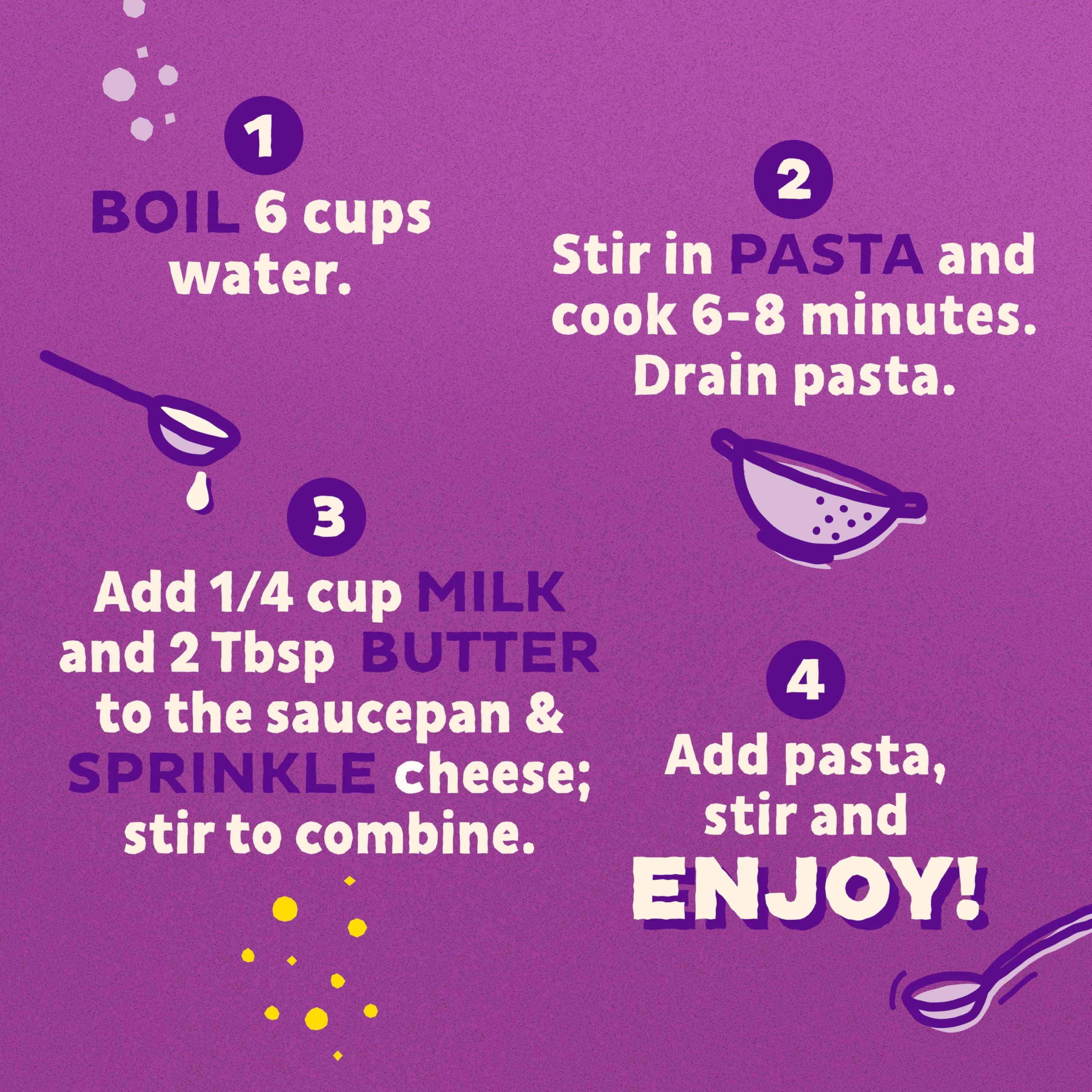 Annie's Organic Macaroni and Classic Cheddar, Made with Real Cheese, 6 oz - Image 6