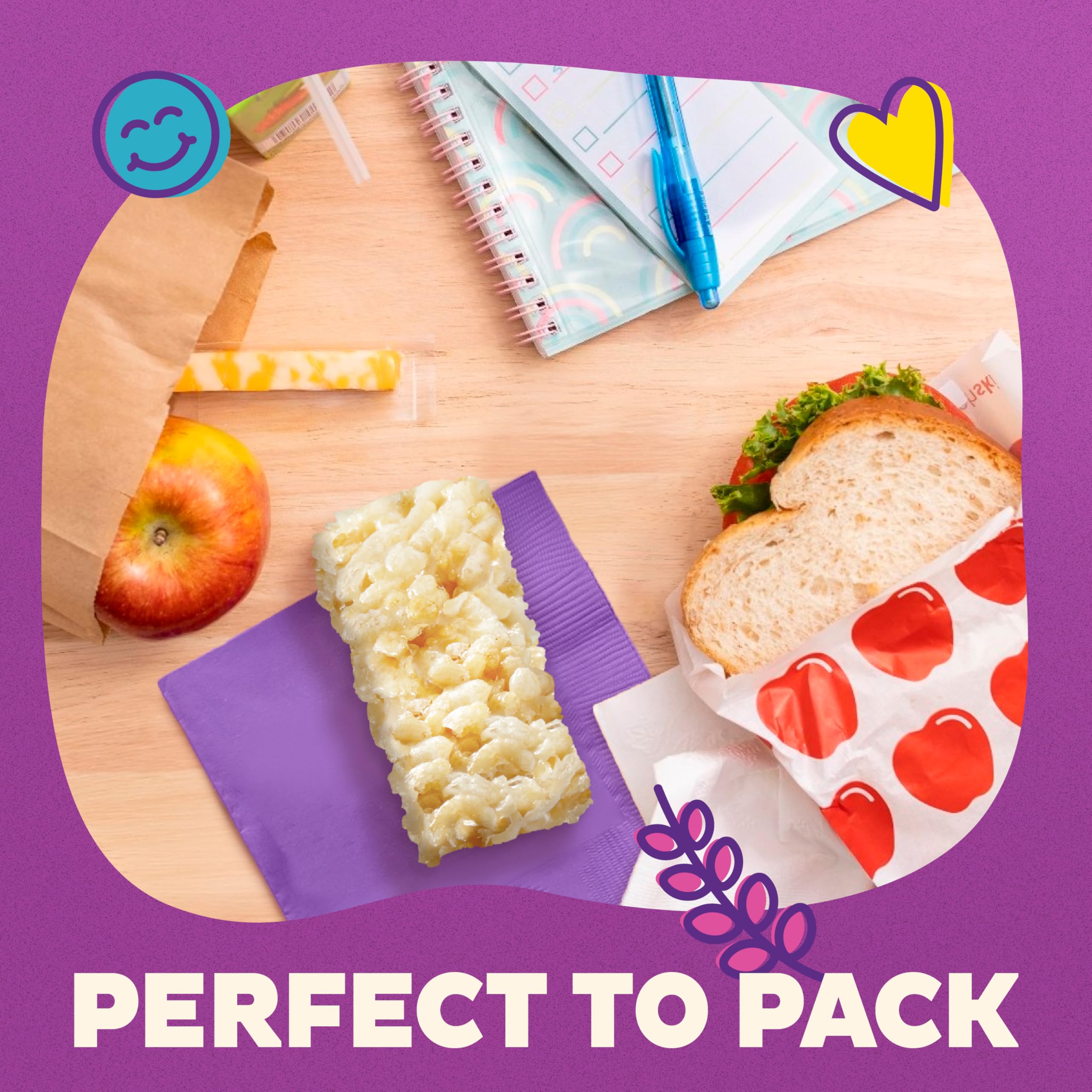 Annie's Organic Original Crispy Snack Bars, Gluten Free, 3.9 oz, 5 ct. - Image 4