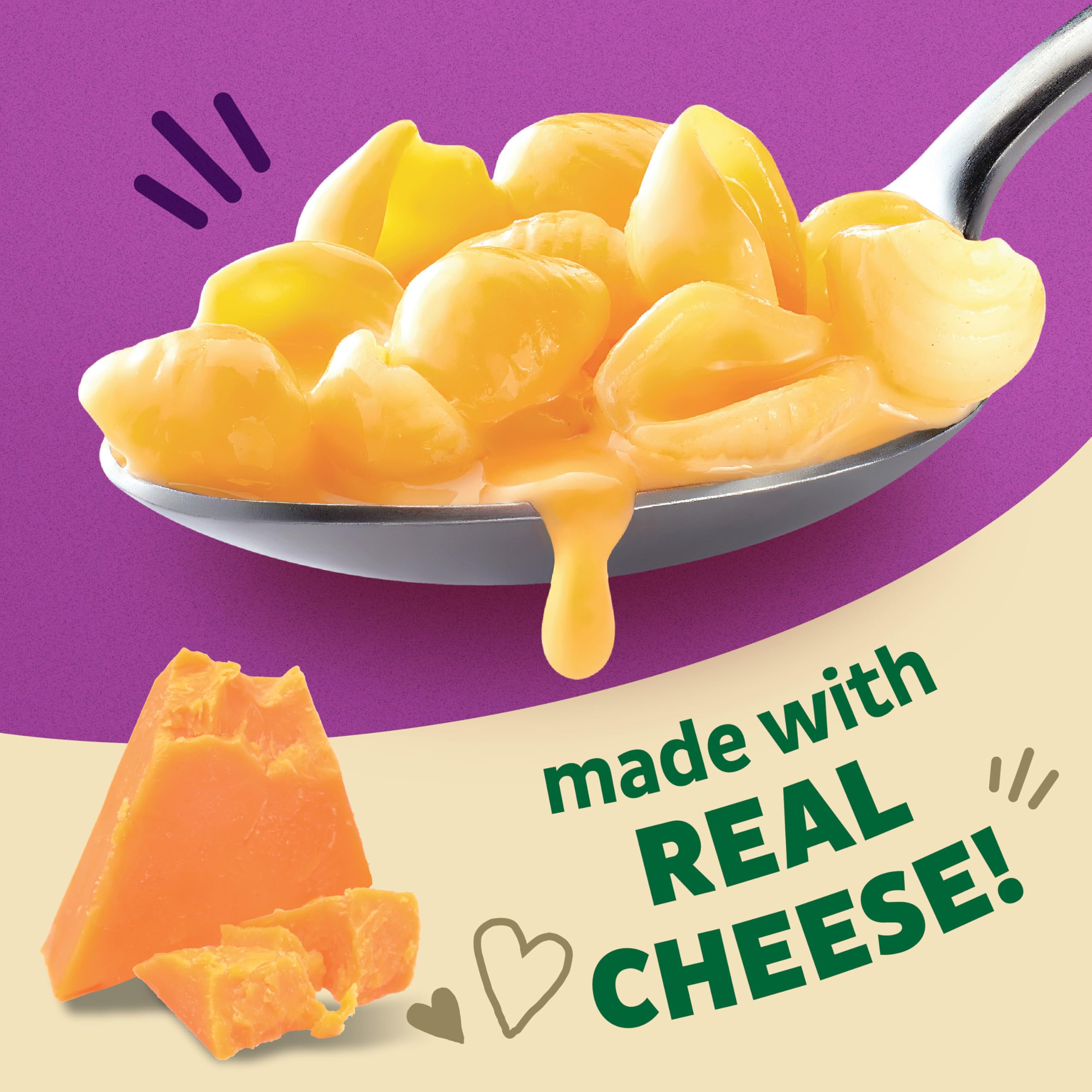 Annie's Organic Shells and Real Aged Cheddar, Made with Real Cheese, 6 oz (Pack of 12) - Image 4