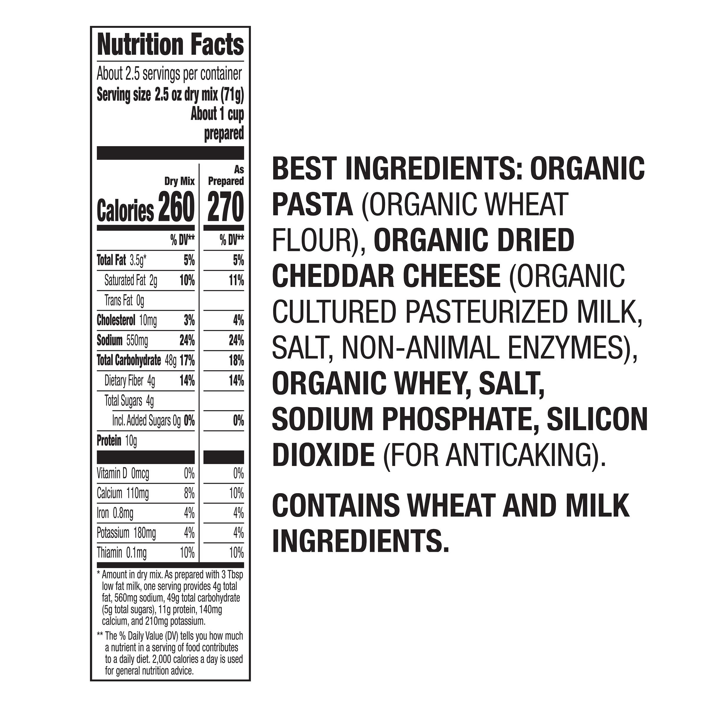 Annie's Organic Shells and White Cheddar, Made with Real Cheese, 6 oz (Pack of 12) - Image 3