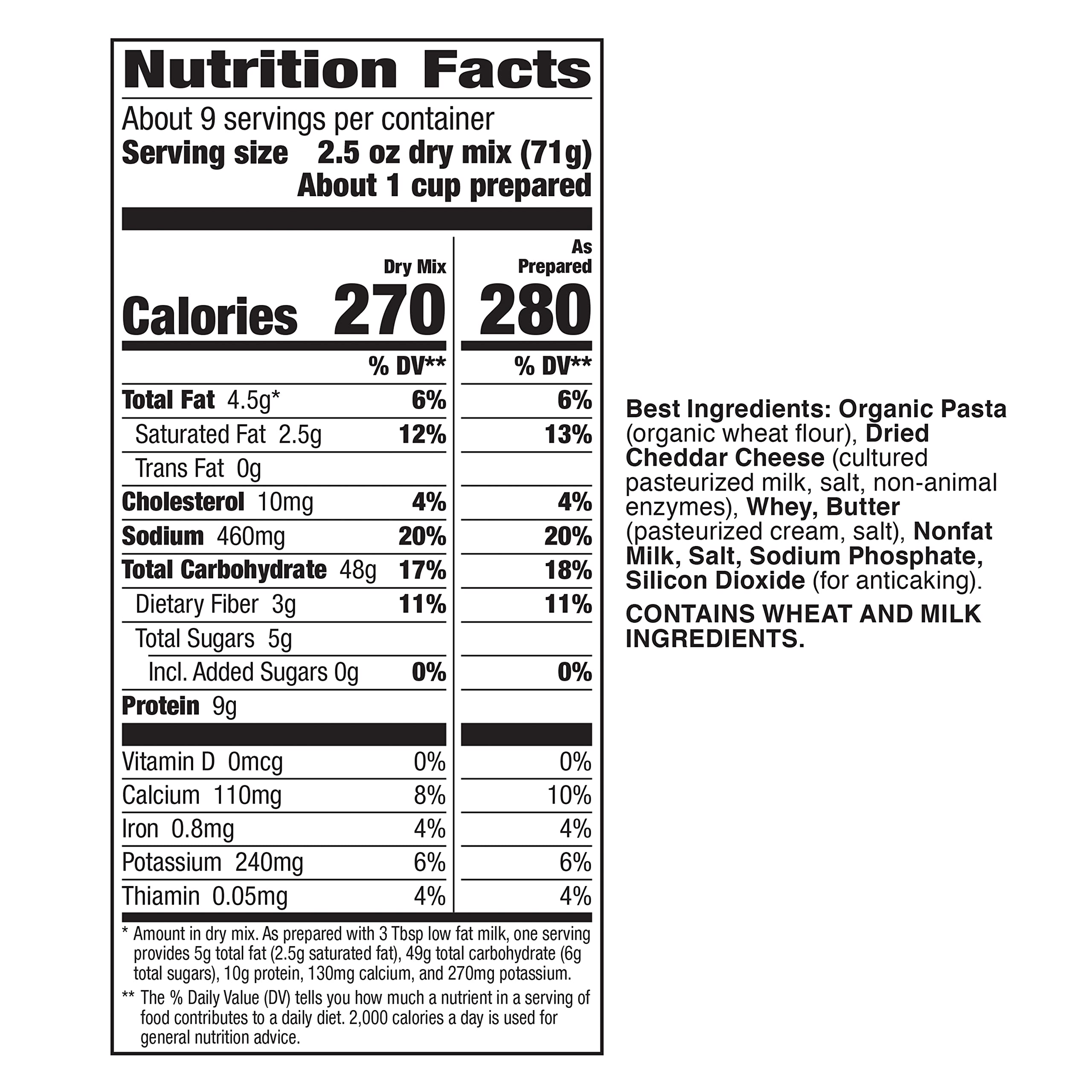 Annie’s White Cheddar Shells Macaroni & Cheese Dinner with Organic Pasta, 4 Ct, 6 OZ Boxes (Pack of 4) - Image 8